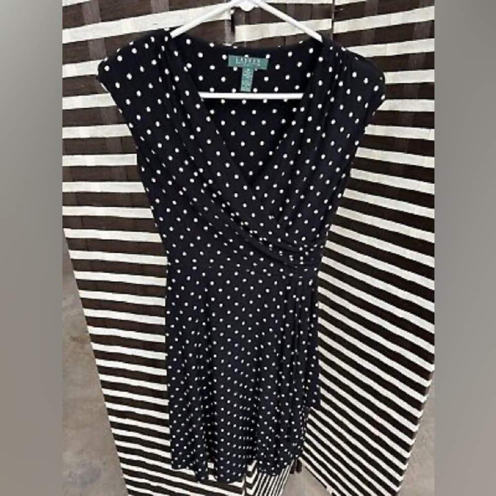 Ralph Lauren Fit and Flare Midi Dress